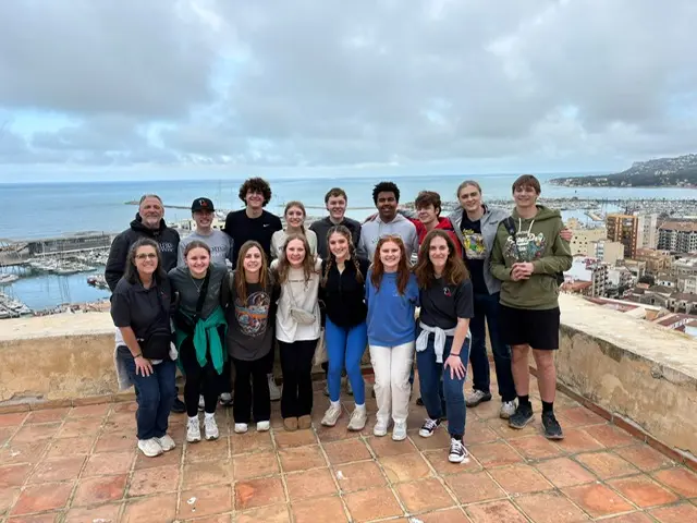 TCS students on a mission trip to Spain